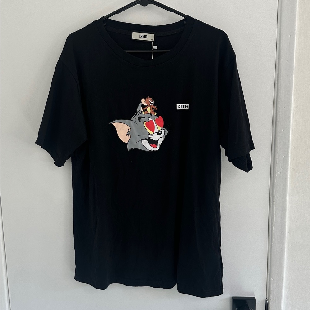 Kith x Tom and Jerry Black Tee